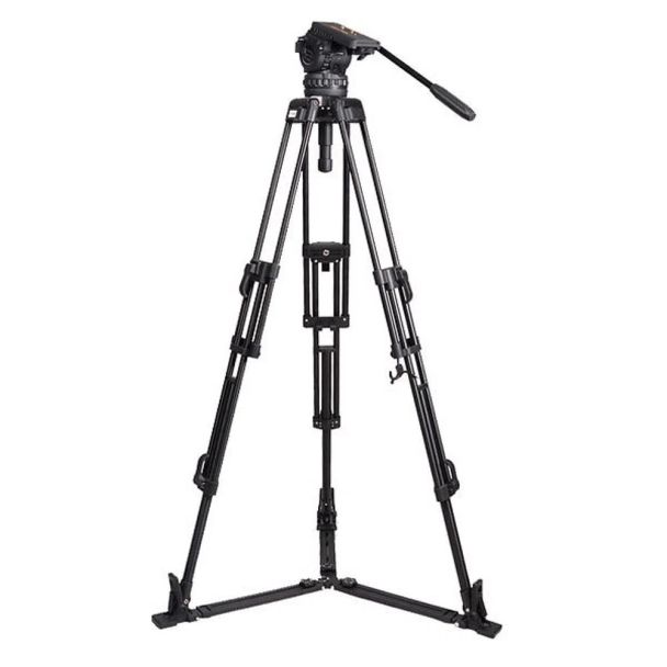 TRIPÉ Profissional Fluido Hidraulico VIDEO WT616 Qr6 wf616
