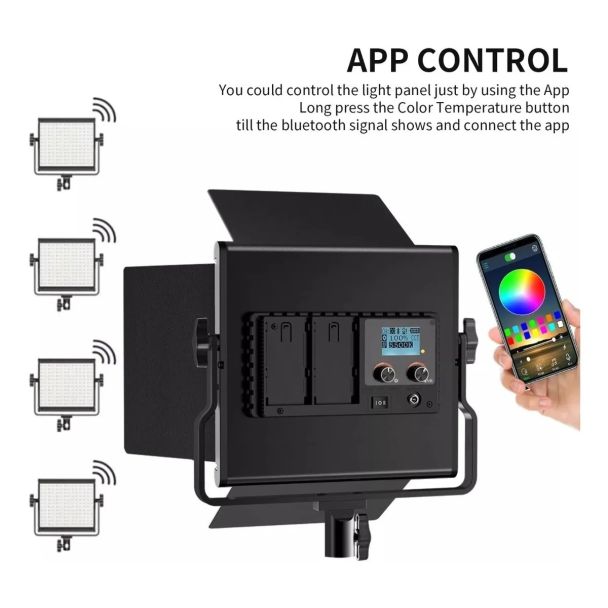 Kit De iluminador Led De Vídeo foto L-5500 Rp Godox greika 
