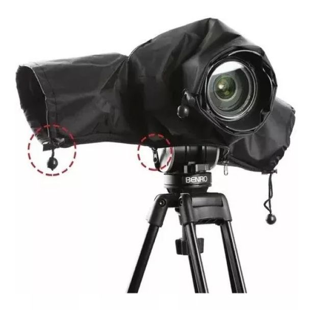 Capa De Chuva Para Câmera Dslr Greika Rv66 Fotos Futebol 
