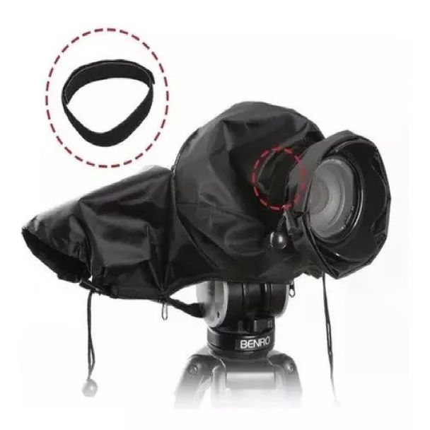 Capa De Chuva Para Câmera Dslr Greika Rv66 Fotos Futebol 