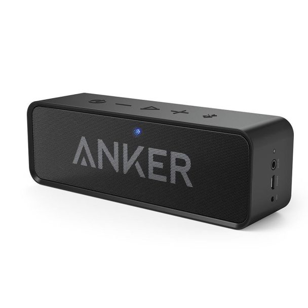Caixa de som  Portátil com Bluetooth  Anker SoundCore com estéreo superior Qualidade