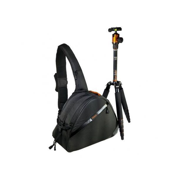 TT-1 COMBO PROFISSIONAL - Mochila CB01 e Tripé Ball Head profissional mod X4i