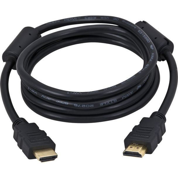 Cabo HDMI 3m FORTREK 1.4 3D HDC-102/3M Preto - PN # 61152
