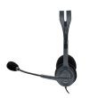 Headset Logitech H111 Cinza Estéreo com Microfone P2 3.5mm Único Conector 2