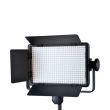 ILUMINADOR LED P/ ESTUDIO - 500 ULTRA LEDS- BICOLOR E C/ CONTROLE REMOTO