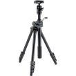 TRIPÉ PROFISSIONAL PARA FOTO E VIDEO ALT. MIN 23.5CM ALT.MAX. 165.5CM CAP. 3.5KG
