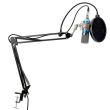 Microfone Condensador Profissional TONOR Studio com suporte