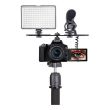 Iluminador Led Greika Tl-180s Para Foto Ou Video 3200k 5500k