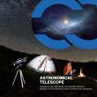 Telescópio refratores astronômicos de 70 mm Multi-Revestido