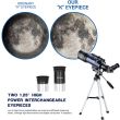 Telescópio refratores astronômicos de 70 mm Multi-Revestido