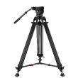 TRIPÉ Profissional Fluido Hidraulico VIDEO WT616 Qr6 wf616
