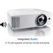 Projetor Optoma GT780 3800 Lumens Short Throw DLP