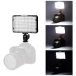 Iluminador 160 Leds KIT carregador Bat Pro P/ Filmadora E Dslr Canon Nikon PT-176S