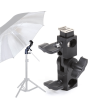Suporte Cabeça P/ Flash Tripé Sombrinha Softbox Octabox