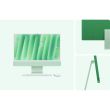 Apple iMac M4 24.4" 16GB RAM/256GB SSD MWUE3LL/A (2024) - Green 1